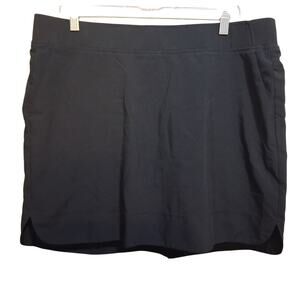 Cypress Club Skort XL Black Tennis Golf Outdoor Casual Activewear Preppy